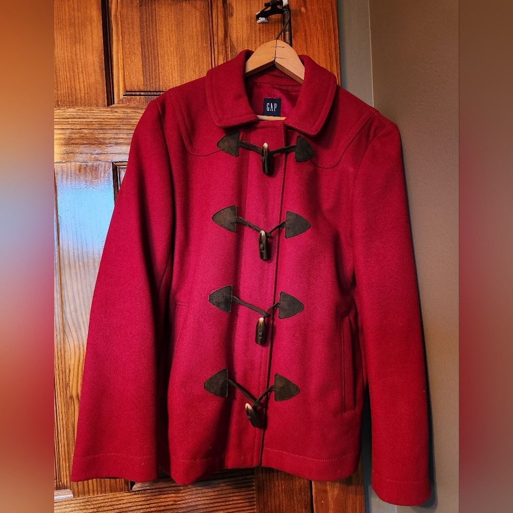 Gap Wool Toggle Peacoat